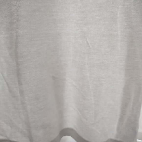 LL Bean ladies white turtleneck long sleeve cotton shirt, L - Picture 3 of 8